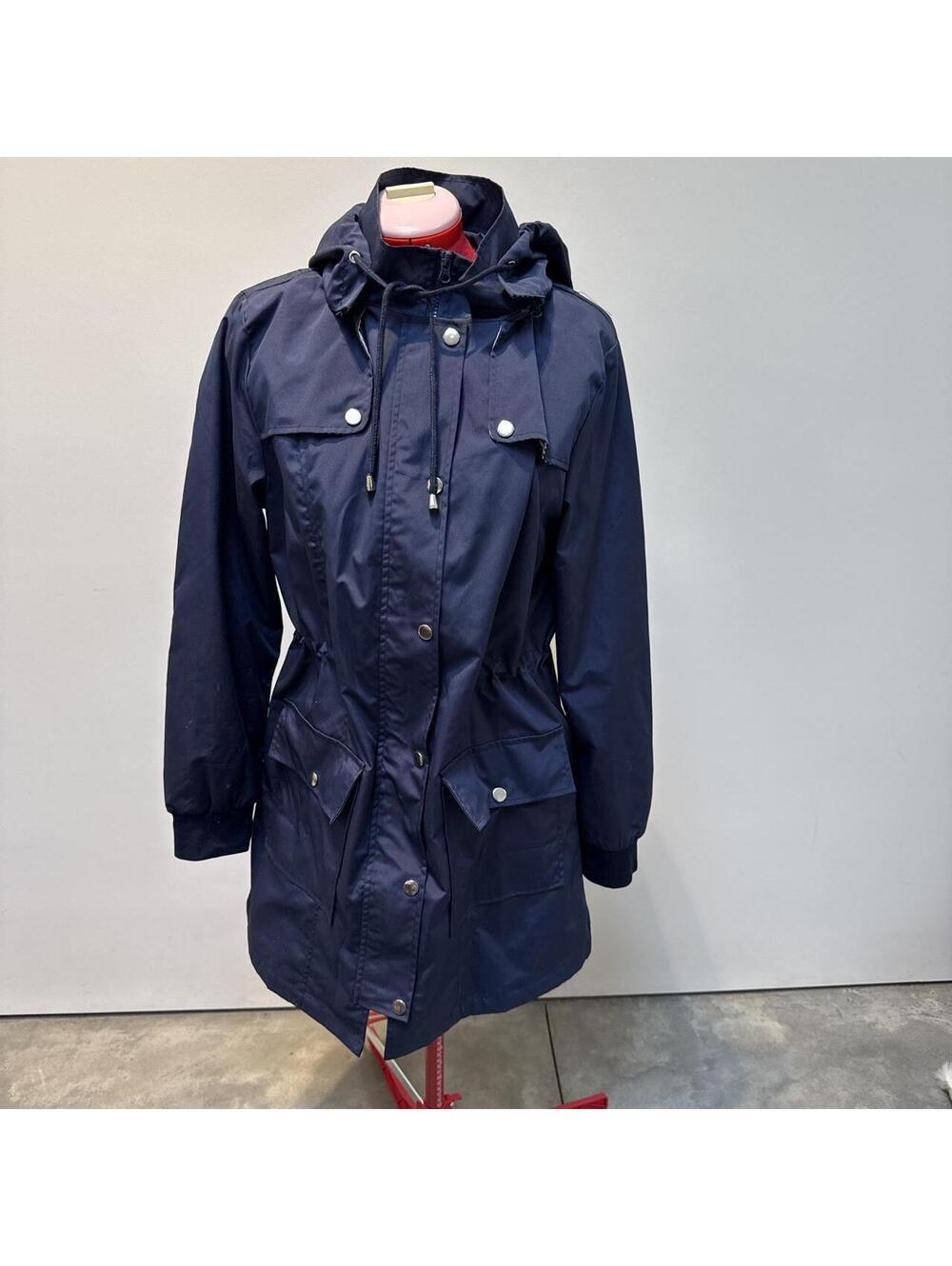 Women's Navy and Blue Coat